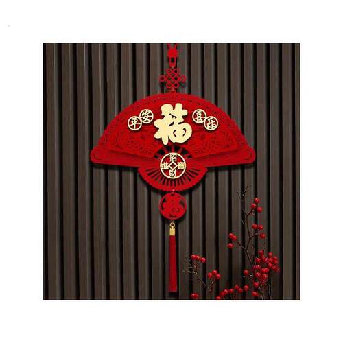 中国结入户门吉祥挂件客厅高档迁乔之喜电视墙装饰品玄关福字挂饰