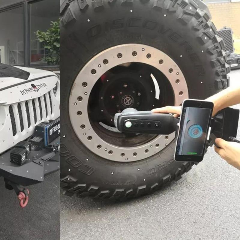 激光便携式d扫描仪3free持激工业机械模具手零部件汽车3D抄数光检