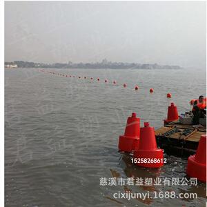 鄱阳湖塑料警示浮标水源地拦船浮球航道施工警示航标厂家