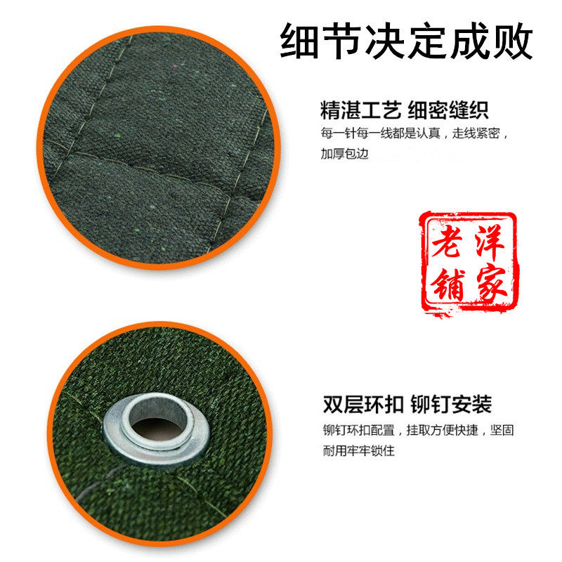 防尘空调棉门帘帆布保暖加厚隔音布帘定制夏天挡风车间隔断帘新款