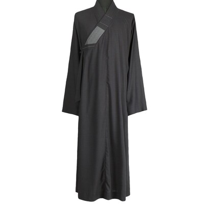 远尘新款僧服长褂男女比丘尼大褂夏季薄款天竺棉高档僧衣四季长袍