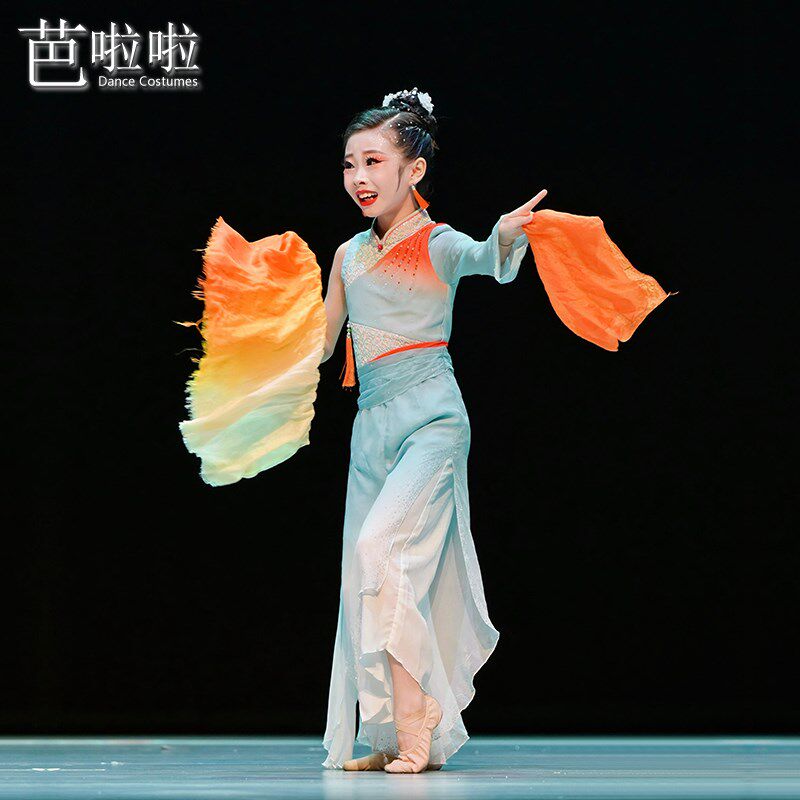 山东秧歌心尖尖剧目服装胶州秧歌舞蹈服独舞艺考服民族民间表演服