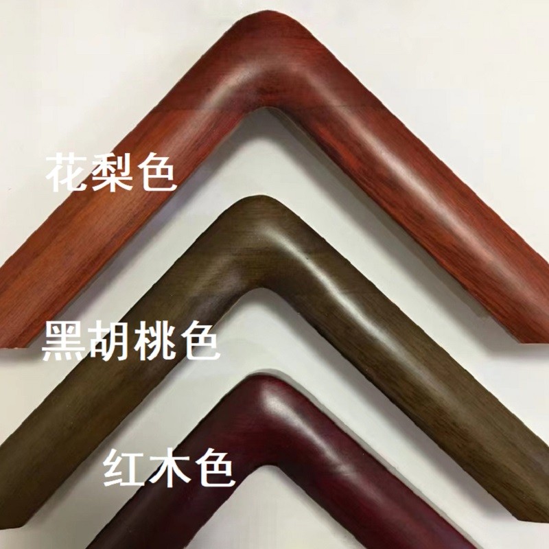张大千荷花新中式客厅装饰画办公室花鸟挂画玄关过道斗方带框字画