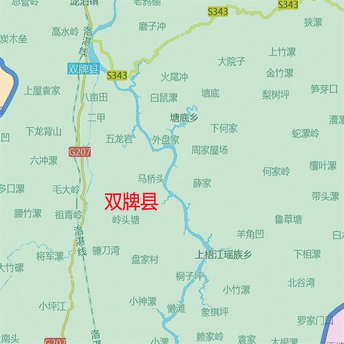 2024新款永州市地图贴图办公室挂图高清防水墙壁贴超大装饰画定制