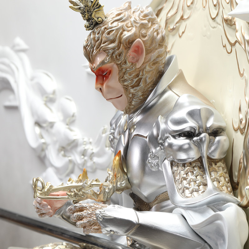 斗战胜佛立体壁画3D浮雕装饰画齐天大圣客厅沙发背景墙挂画孙悟空