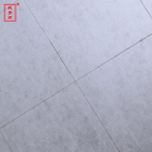 长青阁宣纸传统精制豆腐笺四尺条屏小楷方格半生熟书法创作国展纸