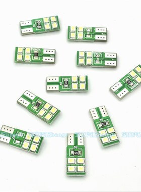 汽车LED示宽灯T10灯泡12V24v白色蓝色包邮t10示宽灯