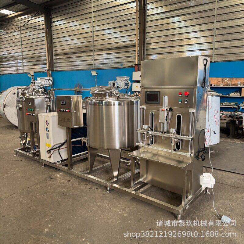 套树莓果汁饮料深加整工备榴石去皮清洗榨汁全套泰玖设生产线灌装