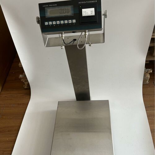 50KG防爆带打印电子秤60kg本安型落地秤100公斤带RS232化工厂台秤