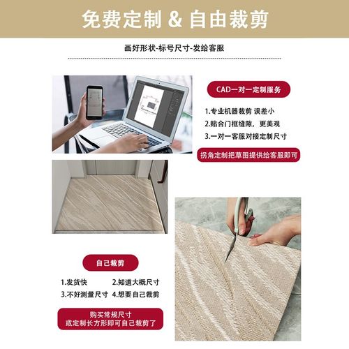 入户门地垫高级轻奢玄关门口进门门垫家用防滑脚垫地毯可裁剪垫子