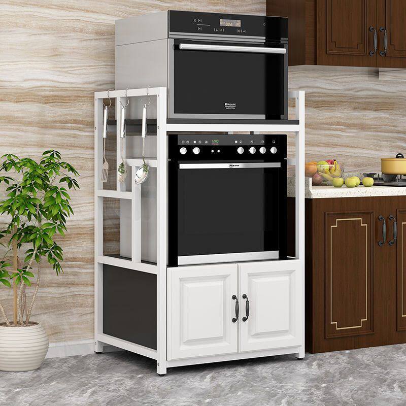 厨房嵌入式洗碗机架烤箱柜蒸烤箱微波炉一体置物架电器收纳柜子