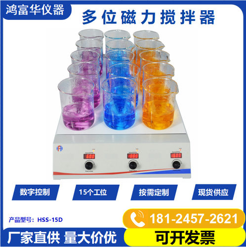 强磁变频磁力搅拌器HSS-15D