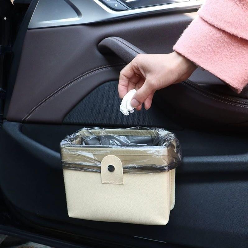 车载垃圾桶垃圾袋汽车内可折叠车用车内用品挂式储物收纳汽车用品