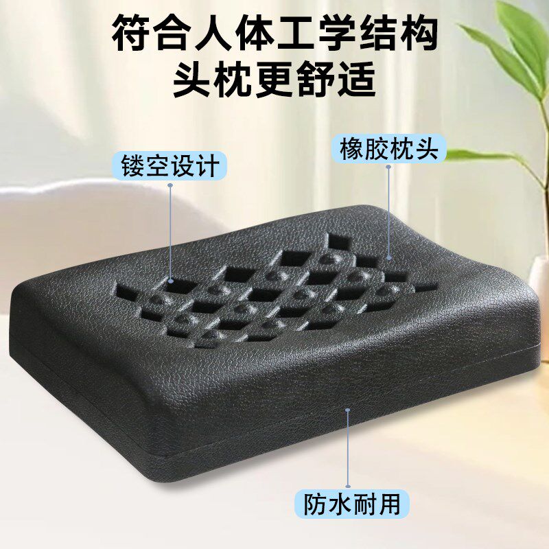 翻枕加装可调节高度架子洗头床枕头发廊泰式冲水床枕头架美发配件