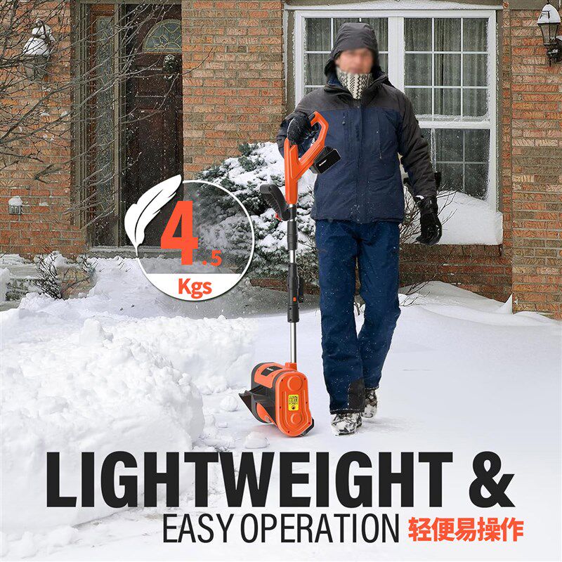 电动手推式抛雪机小型学校道路家用清雪神器扫雪机道路大棚除雪机