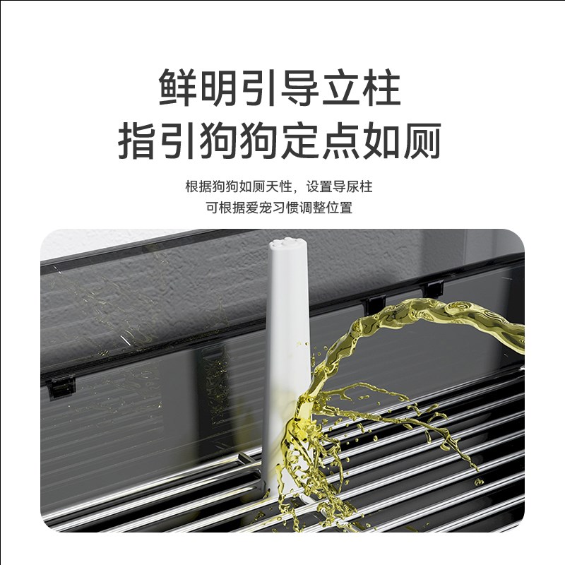狗狗厕所中小型犬大小便神器隔离尿便盆防吃屎比熊泰迪博美犬通用