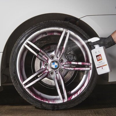 AUTOGLYM英国皇冠漆面轮毂中性铁粉去除剂深度去污金属颗粒去除