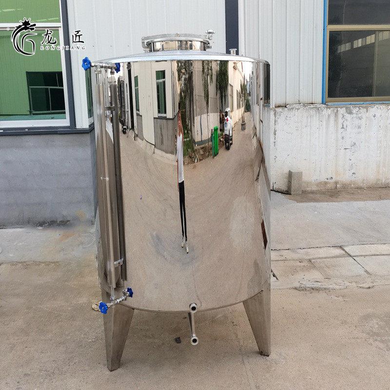 304不锈钢纯水储存水厂纯水箱家用储水罐镜面无菌储罐