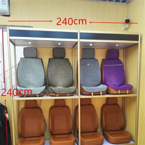精品汽车饰用品4s美容店展示货架 脚垫坐垫 把套座套座椅模型展柜