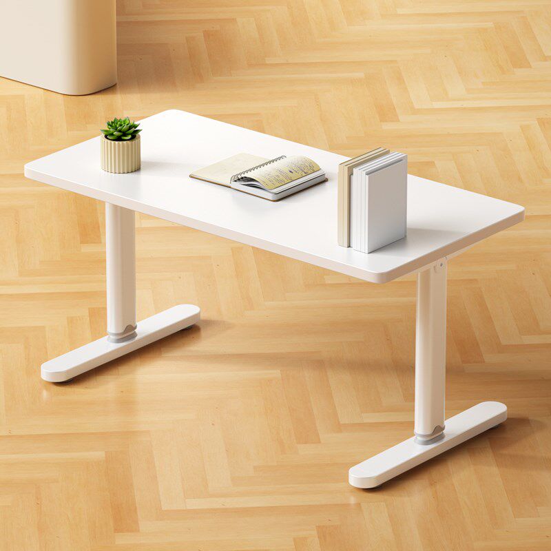 站立式升降桌手动手摇实木书桌学习桌电脑桌家用可调节定制办公桌