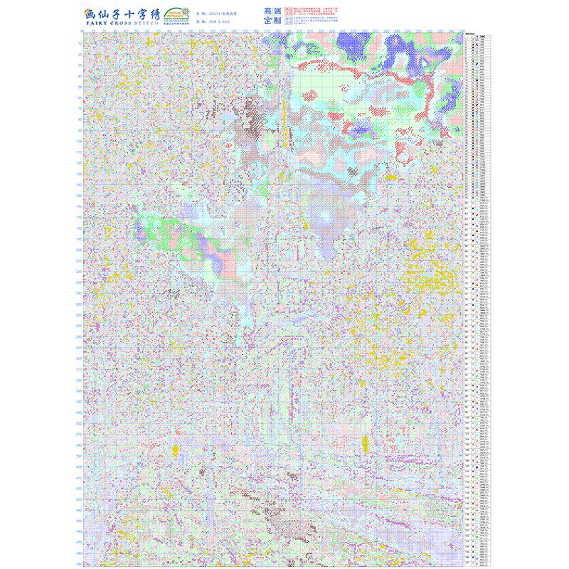【ZZ5274-街角秋景】十字绣2025新款自己手工风景欧式油画小件竖