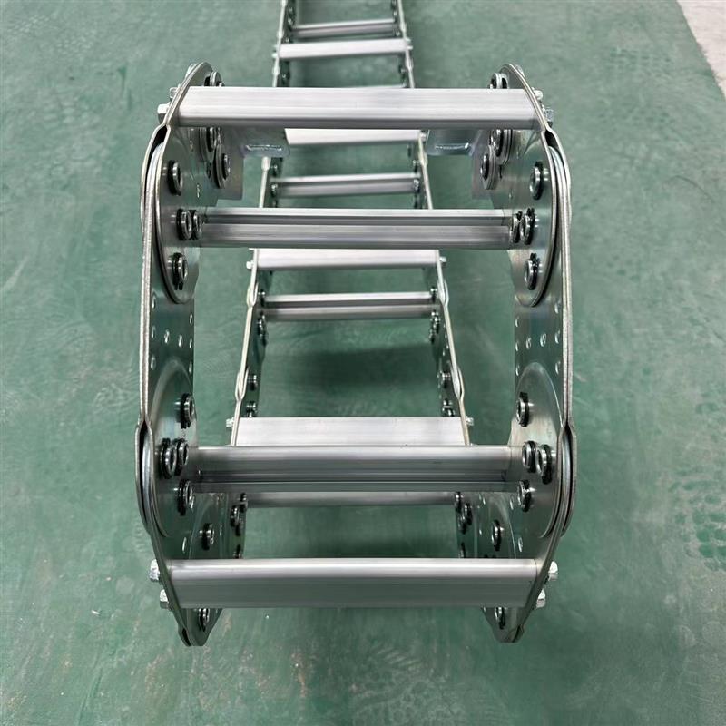 钢铝拖链坦克链TL钢制穿线链条尼龙金属拖链不锈钢铁拖链传动链条