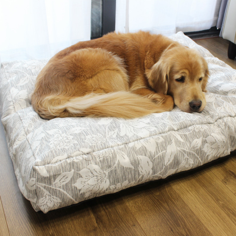 冬季大型犬可拆洗狗窝狗垫四季通用加厚耐咬宠物金毛阿拉斯加狗窝