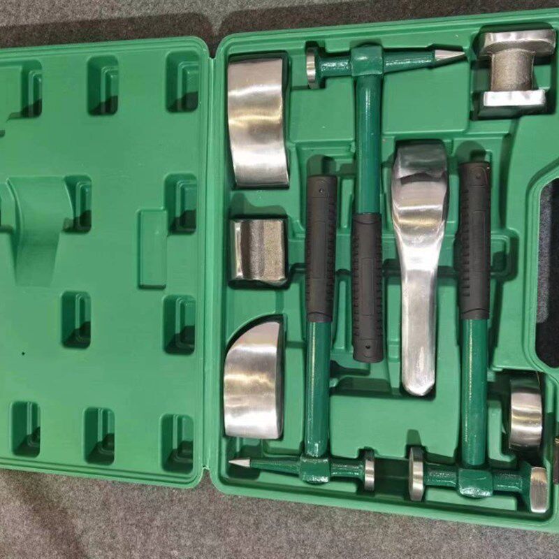 铁哥们9件钣金工具组套钢柄钣金锤套装凹陷修覆7件套锤子铁榔头锤