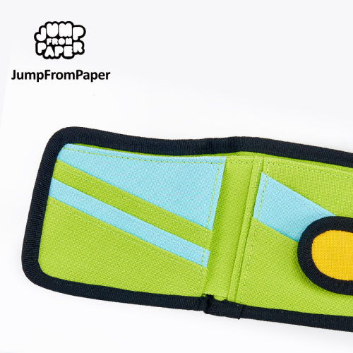 Jump From Paper钱包3d立体2d可爱二次元卡通短款学生女漫画包