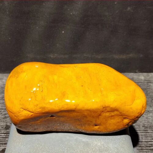 特价20厘米纯天然黄蜡石黄皮石乌龟晒台爬台鱼缸鱼池造景黄喉发色
