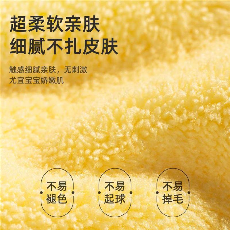 意大利儿童洗漱巾宝宝刷牙洗脸防水围兜大号多功能四季通用口水巾