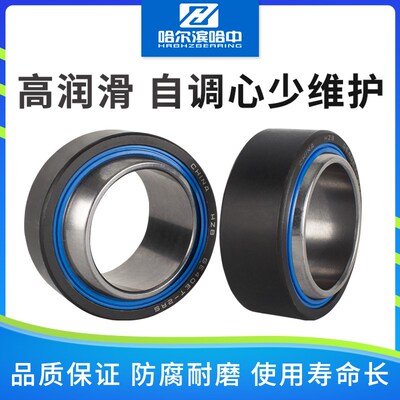 哈尔滨关节轴承GE60 70 80 90 100 110 120 140 ET-2RS自润滑向心