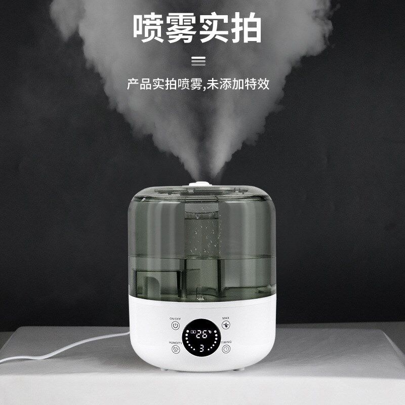 上加水加湿器110v美规大容量家用静音香薰卧室桌面公室香薰台湾