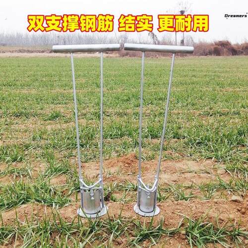 种植打孔器农用打洞不弯腰神器西瓜蔬菜移栽器地膜打窝种菜厂家