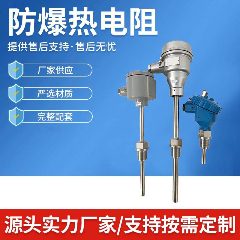 工业热电阻PT100 WZP-140 热电偶WRN-140 一体化温度变送器铠装芯图片