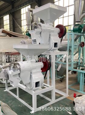 NF120铁辊碾米机 大米抛光设备小型家用磨米机