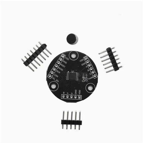 MT6826S高精度磁感角度传感器 高速磁性编码器模组
