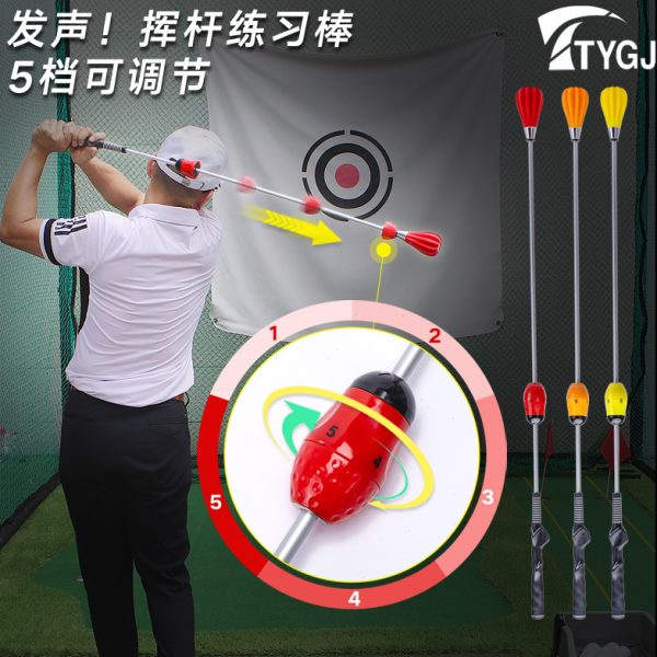 训练杆可调节器材档 热 杆纠器 棒身挥 挥初学发声正5高尔夫练习