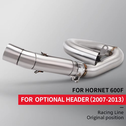 摩托车排气管前段中段适用于HORNET CB600F 2017-2013
