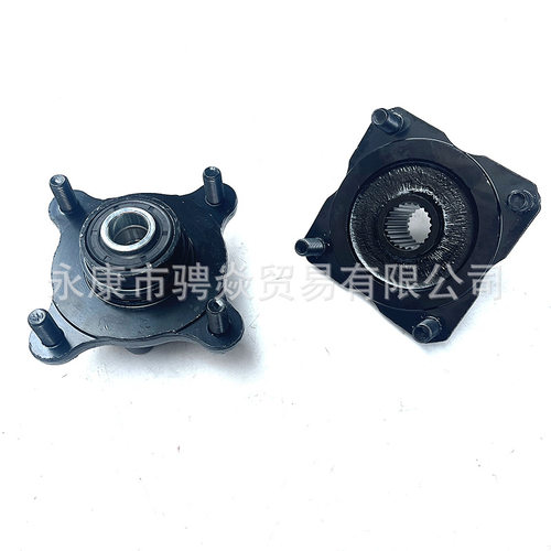 DIY卡丁车前碟刹加厚法兰座