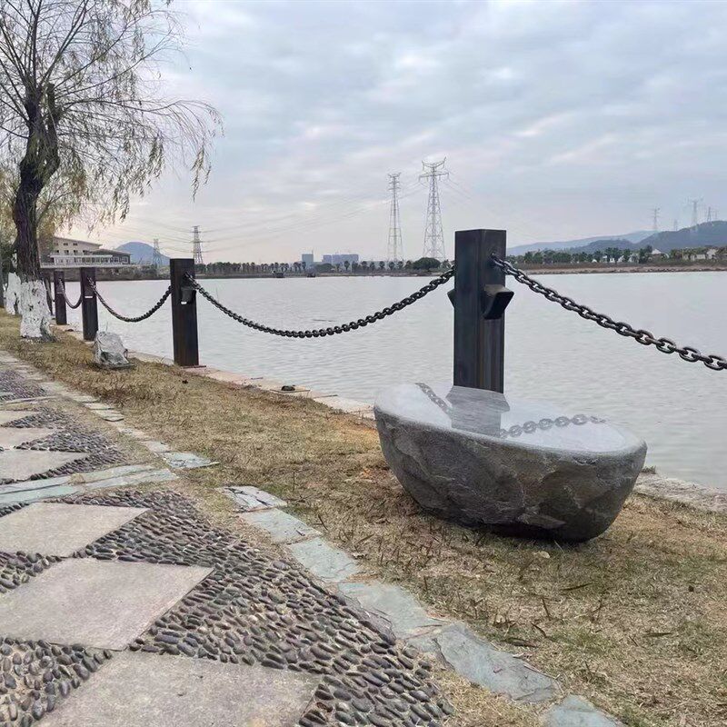 铁链镀锌铁链护栏链条河道护栏链条加粗铁链景观护栏链条防盗链条