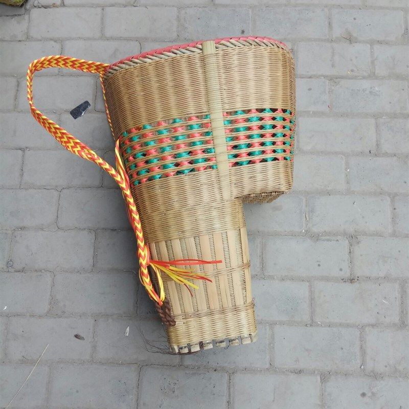 背小孩背篓背宝宝背篓竹编竹制品竹篓竹背篓手工竹编