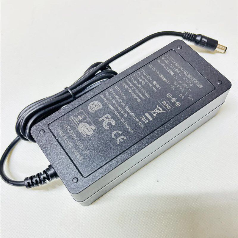 JC1206 12V6A适用切片机电源适配器电脑主机收银机显示器 电源线