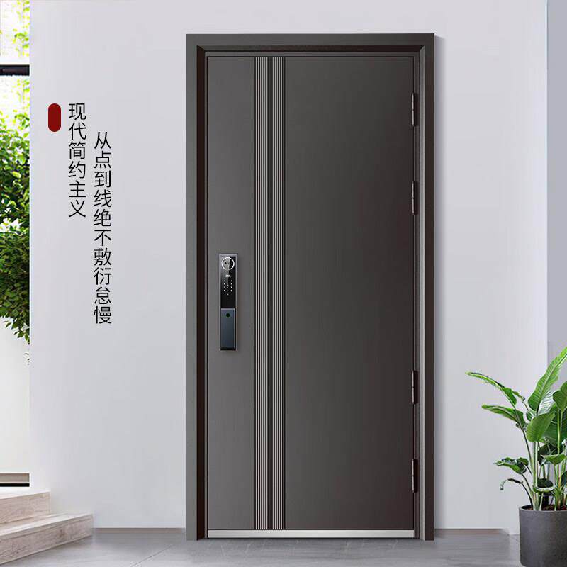 甲级防盗门进户门家用单双开农村自建房大门玻璃气窗入户门子母门