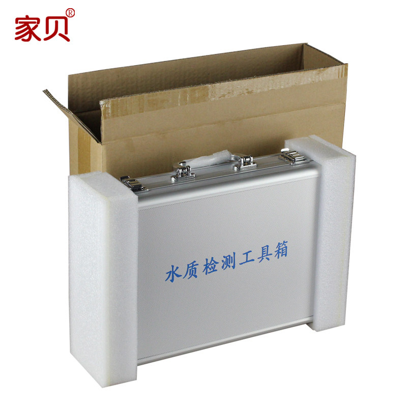 饮用水质检测工具箱套装tds测试笔ph电解器家用仪器试剂液盒