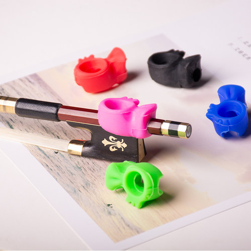 小提琴握弓器 卡通彩色琴弓矫正器握弓辅助器小指纠正 型号通用