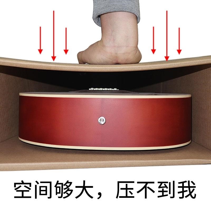 吉他快递包装盒通用运输保护防摔琴盒纸箱41寸纸盒包装箱电吉他图片