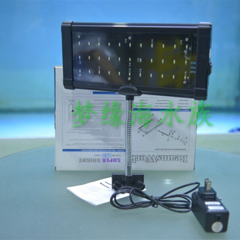 奥德赛夹灯LED灯淡海水鱼缸水族箱夹灯水草珊瑚高功率1W 3W