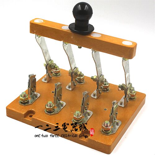 HD11F-100/48 100A 三相四线单投刀闸 隔离开关 刀开关加厚铜闸刀
