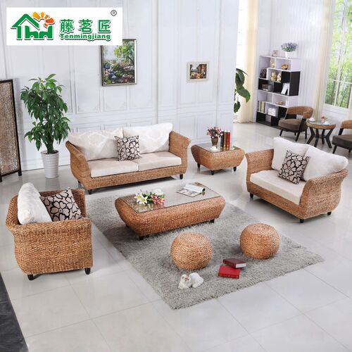 手工编织小凳圆凳鼓凳方凳高凳换鞋凳阳台休闲藤椅茶楼会所藤沙发